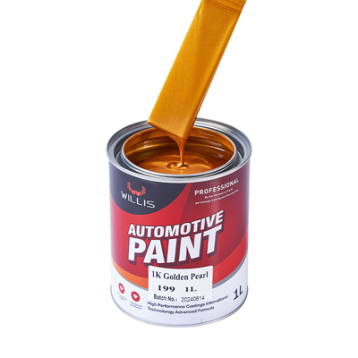 1K Silver Paint Acrílico 1K Golden Pearl 2K/1K Color Paint 1K Crystal Pearl Paint