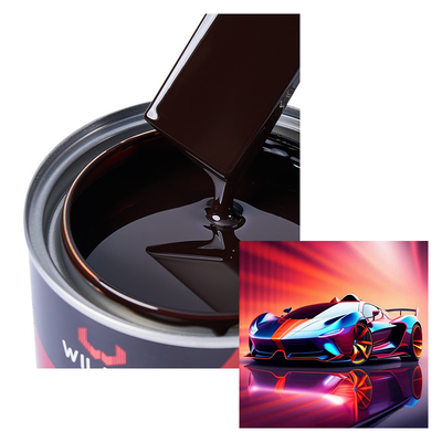 o automóvel 1K baixo Refinish a pintura, poder escondendo forte da pintura branca contínua de secagem rápida do carro