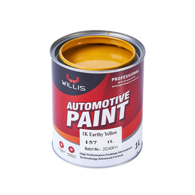 Passe o serviço líquido do OEM/ODM do estado do revestimento da anti pintura amarela do carro da pérola 1K da oxidação