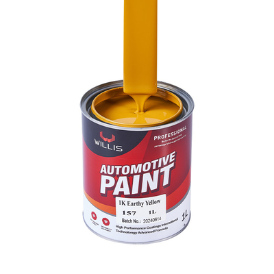 Passe o serviço líquido do OEM/ODM do estado do revestimento da anti pintura amarela do carro da pérola 1K da oxidação