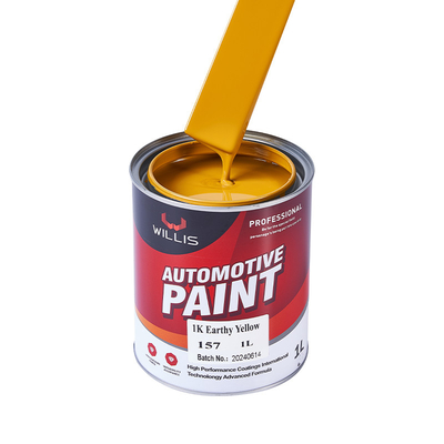 Passe o serviço líquido do OEM/ODM do estado do revestimento da anti pintura amarela do carro da pérola 1K da oxidação