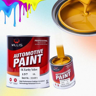 Passe o serviço líquido do OEM/ODM do estado do revestimento da anti pintura amarela do carro da pérola 1K da oxidação