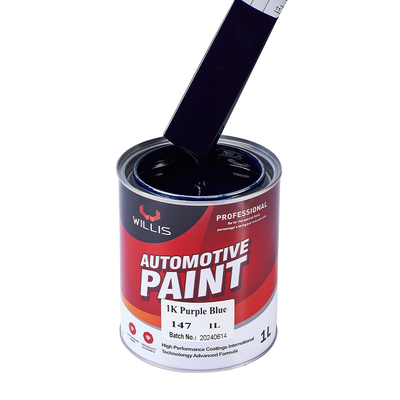 Diluidor de pintura de alto brilho do carro de 1k Basecoat, cores amarelas/do verde carro da pintura