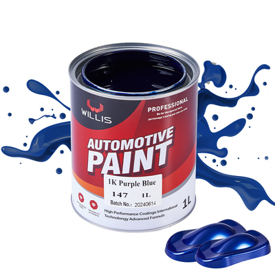 Diluidor de pintura de alto brilho do carro de 1k Basecoat, cores amarelas/do verde carro da pintura