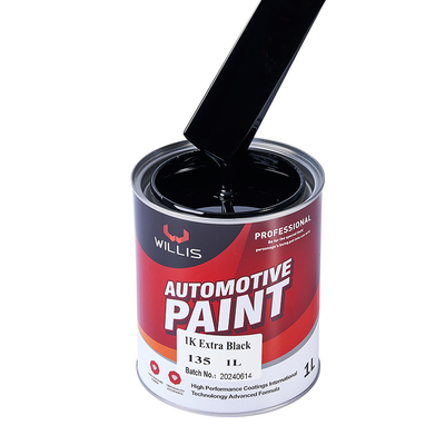Preto/branco puro/limão - pintura amarela do carro, pintura à pistola acrílica contínua do carro