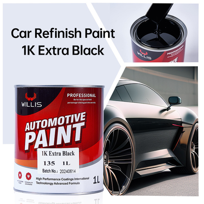 Preto/branco puro/limão - pintura amarela do carro, pintura à pistola acrílica contínua do carro