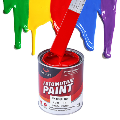 Auto Refinish Odm Multicolor 1k Car Paint para revestimento de edifícios