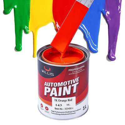 Auto Refinish Odm Multicolor 1k Car Paint para revestimento de edifícios