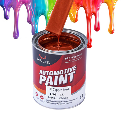 Fornecimento de fábrica OEM Red Pearl Automotive Paint Refinishing Car
