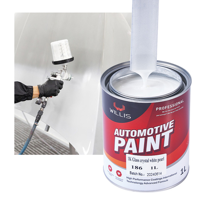 Auto Refinish Multicolor Laca Acrílica Metal Perla Branca Espray de pintura de carro