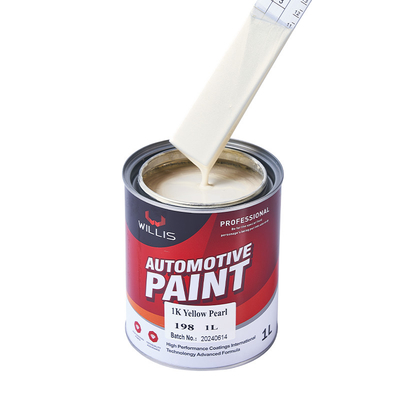 1K Acrílico Perla Pintura de Carro Amarelo Perla Clear Coat Hardener Thinner 2K/1K Color Paint