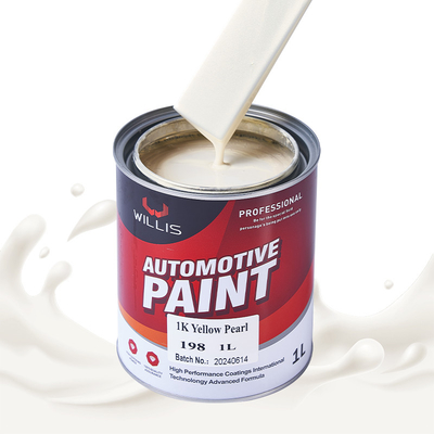 1K Acrílico Perla Pintura de Carro Amarelo Perla Clear Coat Hardener Thinner 2K/1K Color Paint