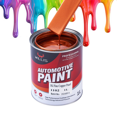 Pintura de spray para carros revestimento líquido OEM Disponível 1K um componente de pintura acrílica de pérola automotivo diluidor fábrica de suprimentos