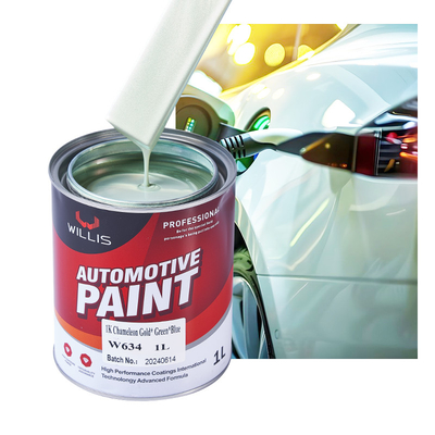 1K Multicolor Mudando Efeito de Ilusão Perlescente Pintura Resina Acrílica Com Pintura de Revestimento Azul Verde Roxo