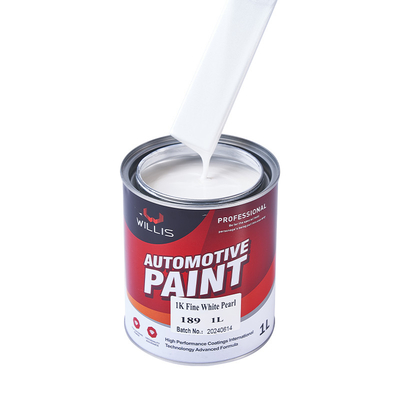 1K Perla de pintura automotiva para serviços OEM e ODM em cores múltiplas 1K Perla branca fina
