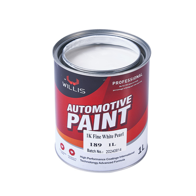 1K Perla de pintura automotiva para serviços OEM e ODM em cores múltiplas 1K Perla branca fina