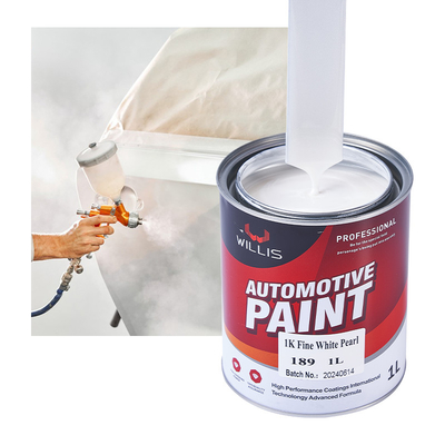 1K Perla de pintura automotiva para serviços OEM e ODM em cores múltiplas 1K Perla branca fina