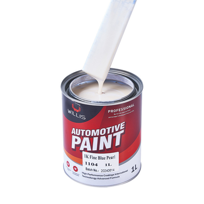 1K Basecoat Vermelho / Preto Perla Pintura de carro resistente ao tempo Perlescent Auto Paint Clear Coat Hardener Thinner