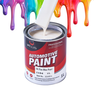 1K Basecoat Vermelho / Preto Perla Pintura de carro resistente ao tempo Perlescent Auto Paint Clear Coat Hardener Thinner