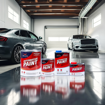 Pintura líquida para carros, pintura à pistola do revestimento da base da substância do revestimento do autocancelamento com Tinters