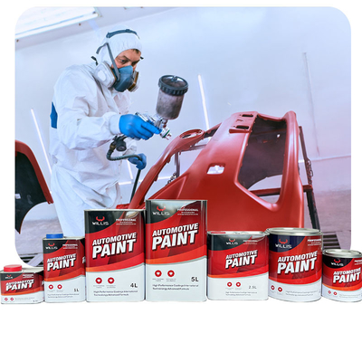 A dureza alta Refinish o espelho como a pintura à pistola metálica do carro
