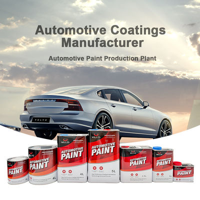 Alta viscosidade de sólido e alta viscosidade de pintura de revestimento transparente automotiva