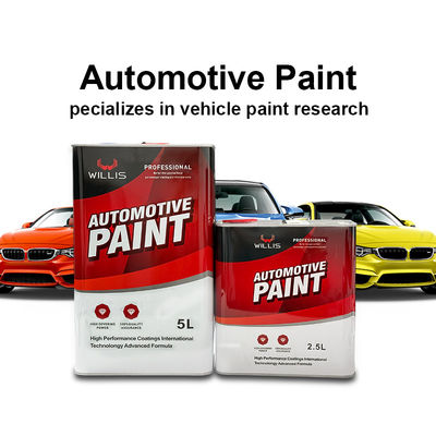 Pintura de revestimento transparente automotiva de alto teor sólido e viscosidade para serviços OEM e ODM