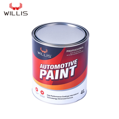 Alto brilho Finalização 2K Tinta sólida Revestimento brilhante durável de longa duração Tinta automática mais fina Verniz endurecedor