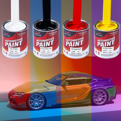 Alta concentração de dois componentes Solid Car Touch Up Paint para revestimento de carros profissionais Auto Paint Spray Paint