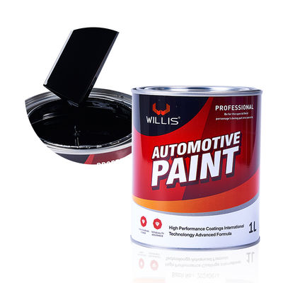 Tinta de acabamento acrílica 2K de alto brilho, cores múltiplas disponíveis, preta, automotiva, revestimento líquido de dois componentes, spray para carro