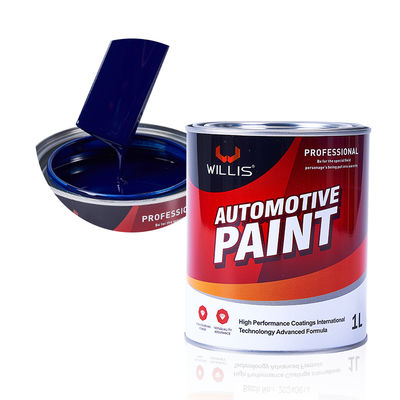 Tinta Automotiva Acrílica 2K de Alta Qualidade Azul Avermelhado Metálico Bom Preço Tinta Spray Fornecimento Revestimento para Reparo de Carros