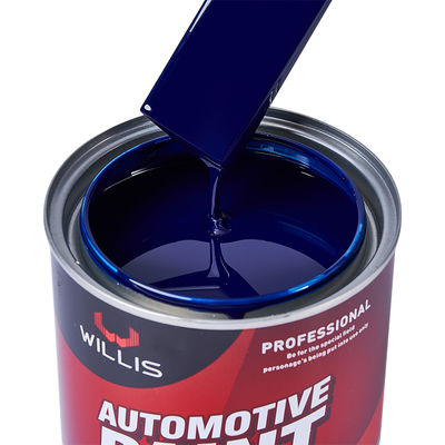 Tinta Automotiva Acrílica 2K de Alta Qualidade Azul Avermelhado Metálico Bom Preço Tinta Spray Fornecimento Revestimento para Reparo de Carros