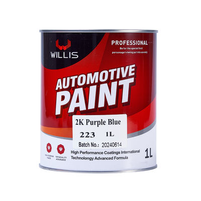 2K Purple Blue Car Paint Spray Coating OEM Disponível
