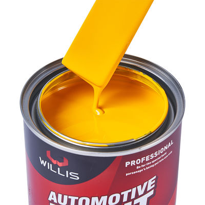 2K Moderado amarelo pintura de carro Acrílico Resina Spray Coating