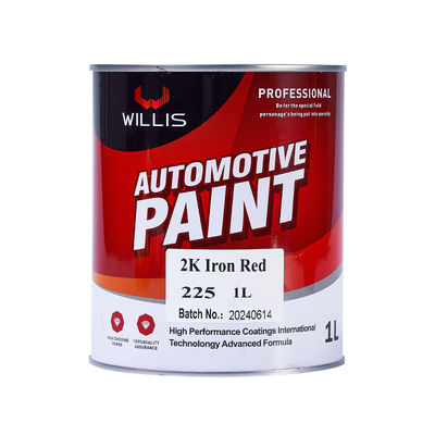 Tinta sólida 2K de cor personalizável com serviço OEM/ODM e amostra gratuita para reparação de automóveis