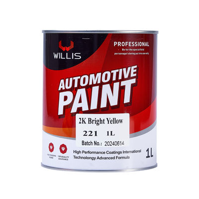 Tinta sólida de resina acrílica 2K com revestimento líquido em tamanhos de 1L/4L/20L para aplicação por spray