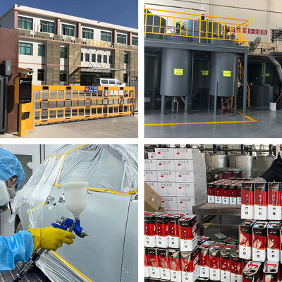 Alta Solididade 2K Acrílico Clear Coat Automotive Refinish Transparente Verniz de Carro Verniz Liquid Sprayed Basecoat