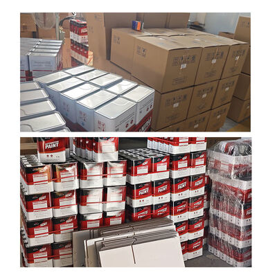 Alto teor sólido de pintura antiamarelada para automóveis fábrica de vernizes Exportado revestimento acrílico transparente para múltiplos usos