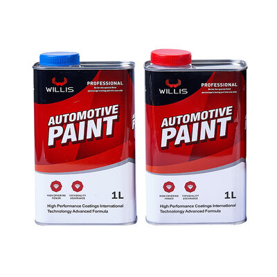 Alta Solididade Anti-amarelamento Coat Clear Acrylic Resin Varnish Automotive High Coating Paint com Hardener para fins de acabamento