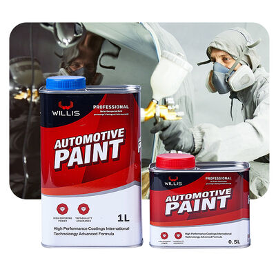 Alta Solididade Anti-amarelamento Coat Clear Acrylic Resin Varnish Automotive High Coating Paint com Hardener para fins de acabamento