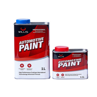 Tinta Automotiva de Alto Sólidos para Repintura, Verniz Resina Acrílica Anti-Amarelamento com Endurecedor, Tinta de Alto Revestimento