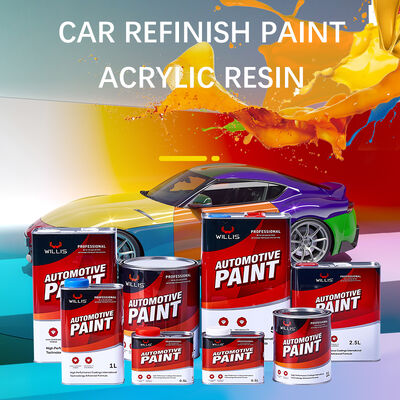 Conjunto de tinta automotiva para revestimento, verniz transparente de alto teor de sólidos com proteção UV, verniz permanente com proteção UV, diluente para tinta automotiva