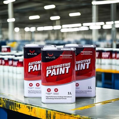 Venda Quente 2K / 1K Corpo do carro Tinta de carro padrão mais fina revestimentos automotivos 2K / 1K Cor Acrílico Base Coat Clear Coat Tinta de carro