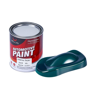 Pintura de spray de 2K de resina acrílica preta pura para carro, barco e equipamento de reparação de revestimento líquido
