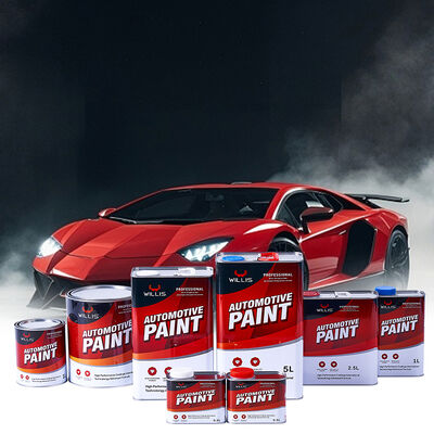 Pintura de spray de 2K de resina acrílica preta pura para carro, barco e equipamento de reparação de revestimento líquido