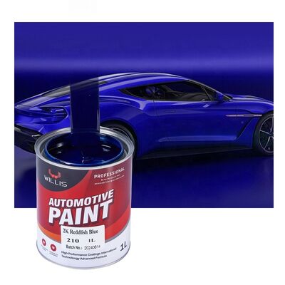 2K Acrílico Boat Car Spray Paint Vermelho Azul Automóvel Metal colorido para reparação de carros múltiplas cores disponíveis WILLIS Modelo 210
