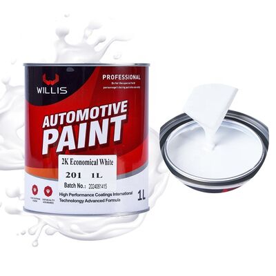WILLIS Model 201 2K Acrylic Resin Car Paint-Wear & Scratch Resistant Long-Lasting Bright Spray Paint for Cars Boats & Plastic