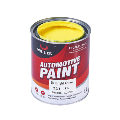 Venda Quente WILLIS OEM Auto Paint 2K Boat & Car Topcoat com múltiplas cores Acrílico líquido inclui spray diluidor de tinta