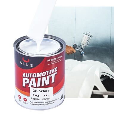 WILLIS 202 OEM 2K Acrylic Resin Car Topcoat-Multi-Color Options Spray Application Includes Paint Thinner