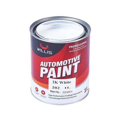 WILLIS 202 OEM 2K Acrylic Resin Car Topcoat-Multi-Color Options Spray Application Includes Paint Thinner